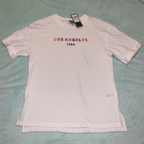 wild fable Tops - White Los Angeles Tee